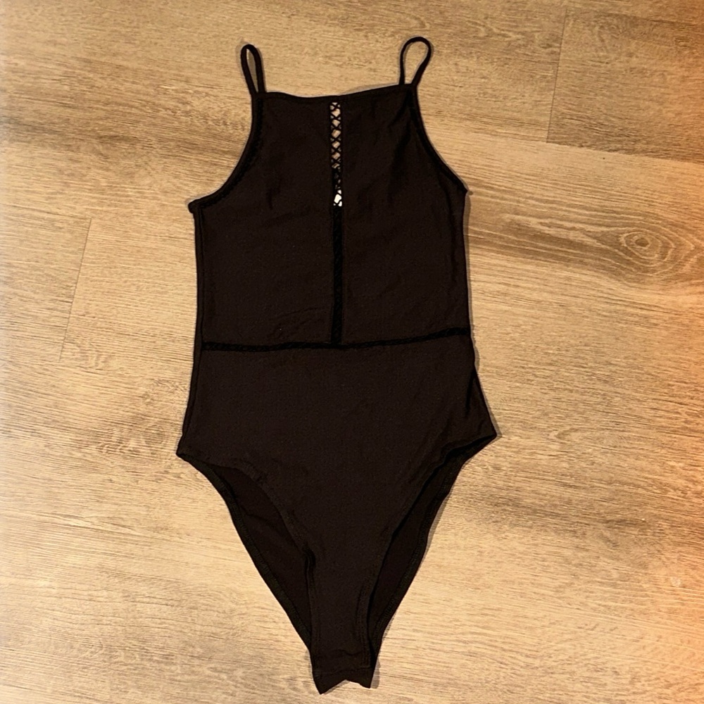 Black bodysuit size XS